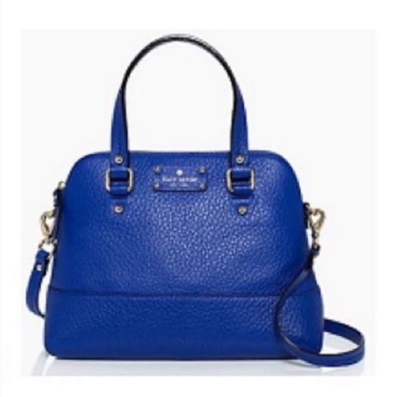 kate spade Handbags - Kate Spade Grove Court Maise  Satchel Blue Bag